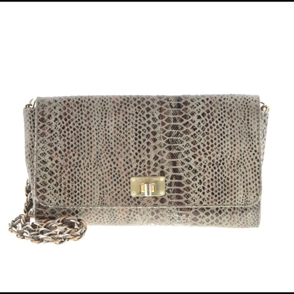Elliott Lucca• Snakeskin Textured Crossbody bag - Picture 1 of 5